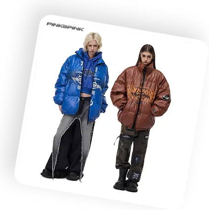 Two Pinkspink looks from the winter drop